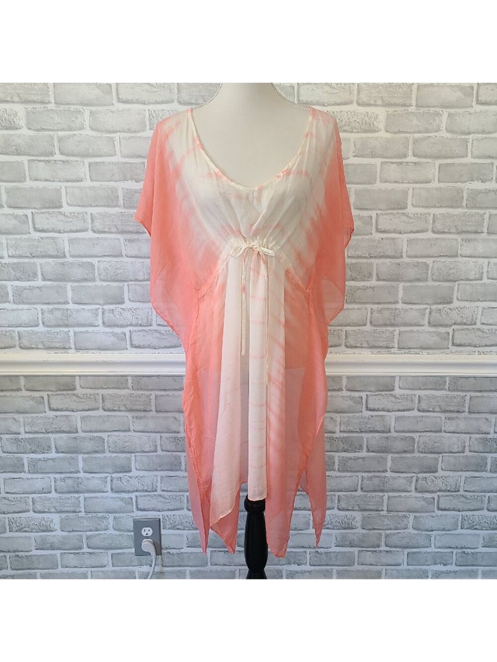 Quagga Kimono Women’s One Size Topper Boho Hippie Beach Festival Swim Cover